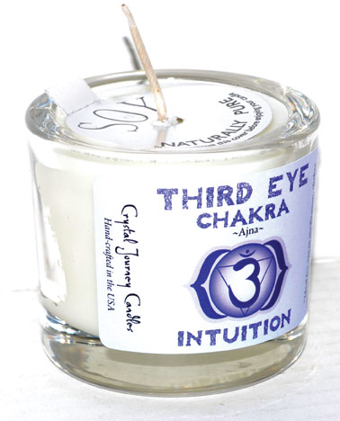 Third Eye chakra soy votive - Click Image to Close