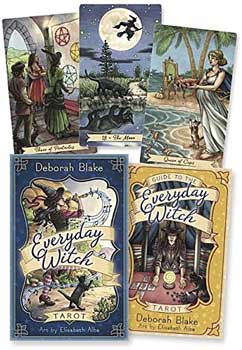 Everyday Witch tarot deck & book by Deborah Blake - Click Image to Close