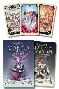 Mystical Manga tarot deck & book by Rann & Moore - Click Image to Close