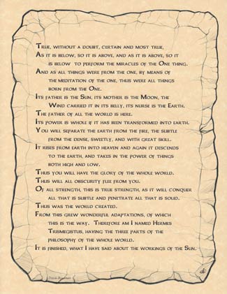 Emerald Tablet - Click Image to Close