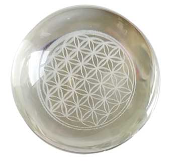 55mm Flower of Life Crystal ball - Click Image to Close