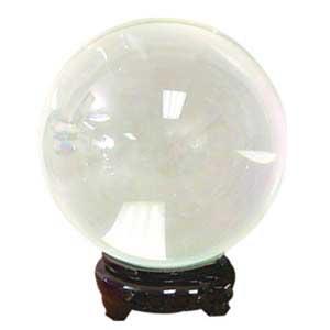 55 mm Clear crystal ball - Click Image to Close