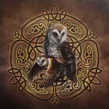 Celtic Owl umbrella - Click Image to Close