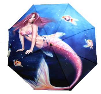 Aurellia Mermaid umbrella - Click Image to Close