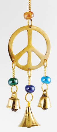 Peace wind chime - Click Image to Close