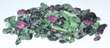 1 lb Zosite, Ruby tumbled chips 5-7mm - Click Image to Close