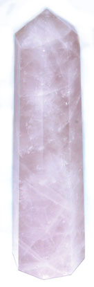 2 1/2"+ Rose Quartz obelisk - Click Image to Close