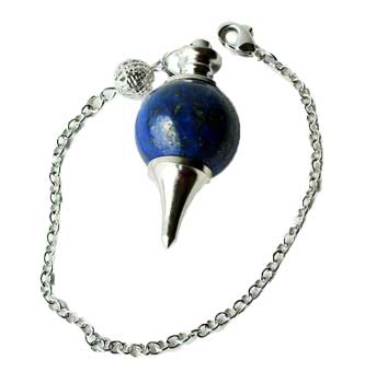 Lapis ball pendulum - Click Image to Close