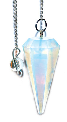 6-sided Opalite pendulum - Click Image to Close