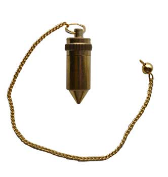 brass pendulum w Compartment - Click Image to Close