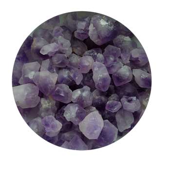 1 lb small Amethyst B terminated points - Click Image to Close