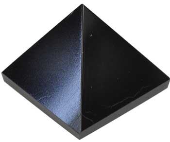 30- 35mm Black Onyx pyramid - Click Image to Close