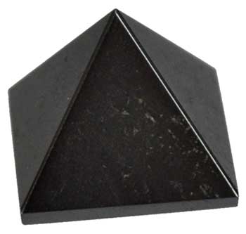 25-30mm Hematite pyramid - Click Image to Close
