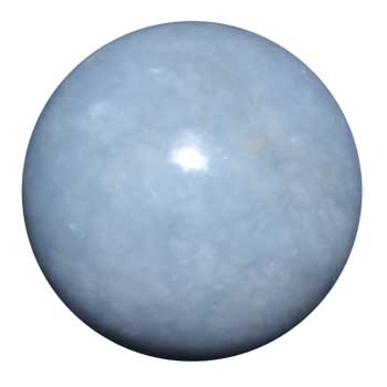 40mm Angelite sphere - Click Image to Close