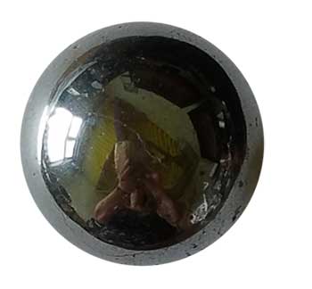 40mm Hematite sphere - Click Image to Close