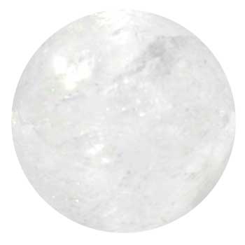 40mm Clear Quartz sphere - Click Image to Close