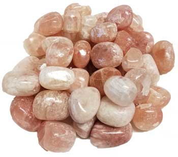 1 lb Red Calcite tumbled stones