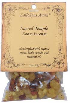 28g Sacred Temple Lailokens Awen incense - Click Image to Close