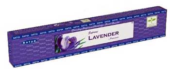 Lavender satya incense stick 15 gm - Click Image to Close