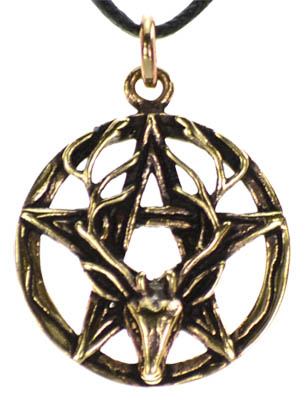 Pentagram Stag - Click Image to Close