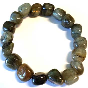 Labradorite gemstone bracelet - Click Image to Close