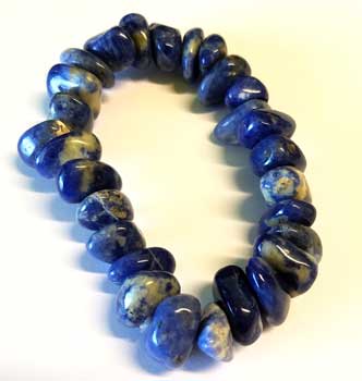 Sodalite gemstone bracelet stretch - Click Image to Close