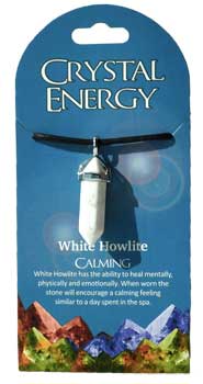 Calming (white howlite) double terminated - Click Image to Close
