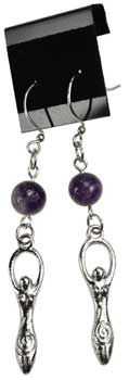 Amethyst Goddess earrings - Click Image to Close