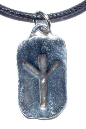 Protection rune pewter - Click Image to Close