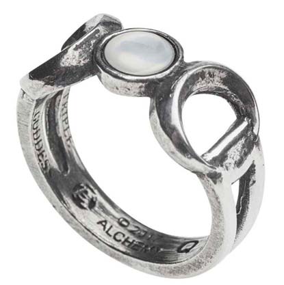 Triple Goddess ring Size 7 - Click Image to Close