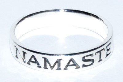 Namaste size 9 sterling - Click Image to Close