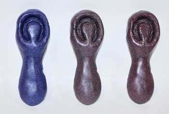 2 1/2" resin Pocket Goddess (assorted colors) - Click Image to Close