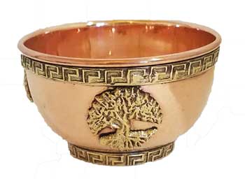 3" Tree of Life Offering Bowl - Click Image to Close