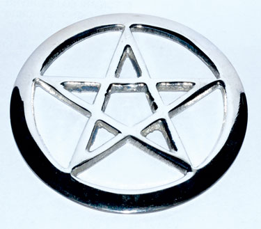 2 3/4" Pentagram altar tile - Click Image to Close