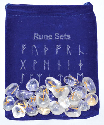 Clear Quartz rune set - Click Image to Close