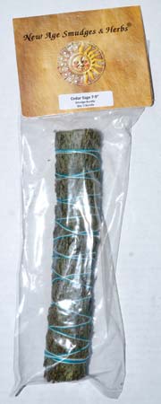 Cedar smudge stick 7" - Click Image to Close