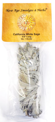 White Sage smudge 5-6" - Click Image to Close