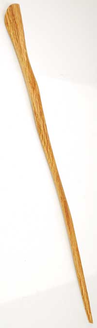 Oak wand 15"
