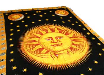 Sun God tapestry 72" x 108" - Click Image to Close